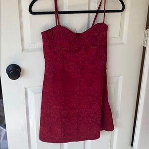 Deep Red dress